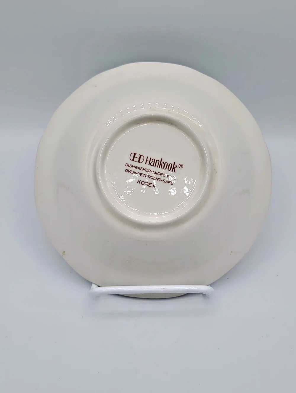 Hankook Blue Geese Soup Cereal Bowls Set 4 Farmhouse Country Cottage Korea Vtg